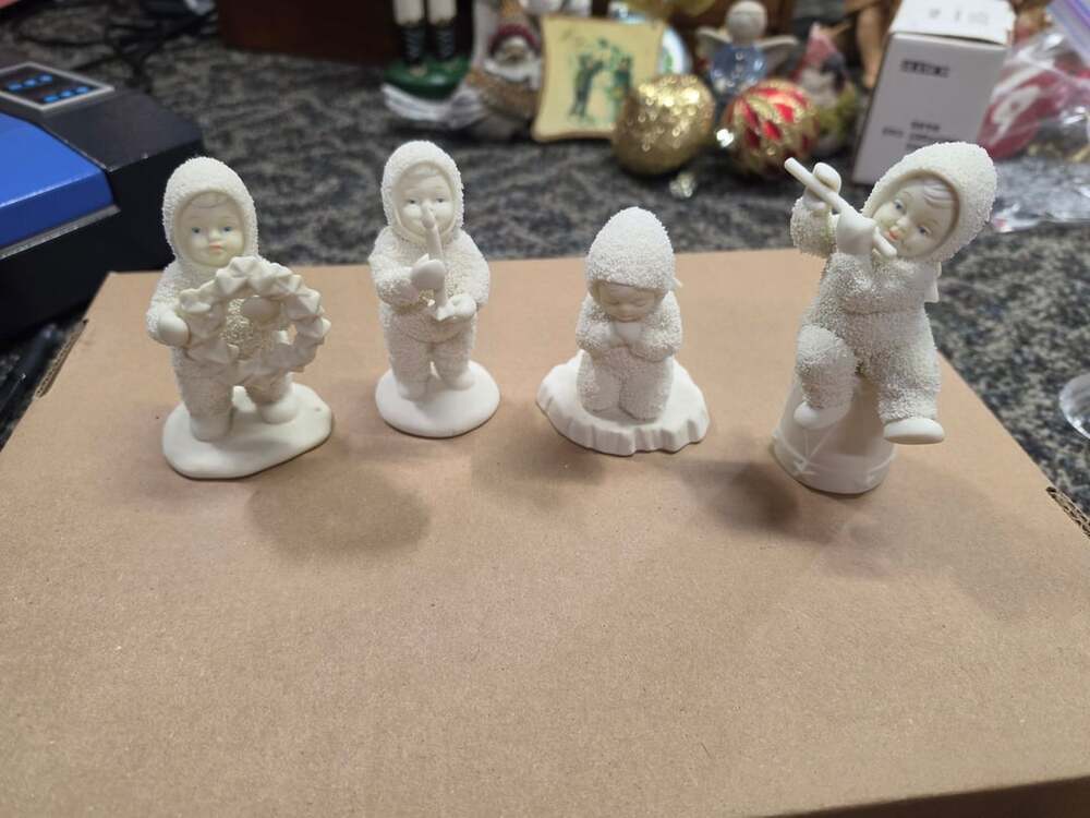 Department 56 Snowbabies Figurine Set Of 4